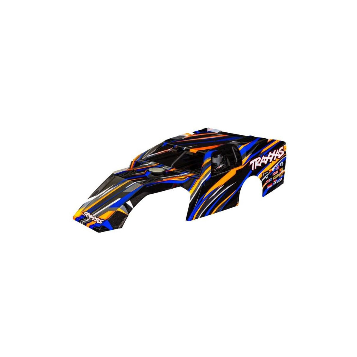 Traxxas Karosserie Slash Modified komplett blau...