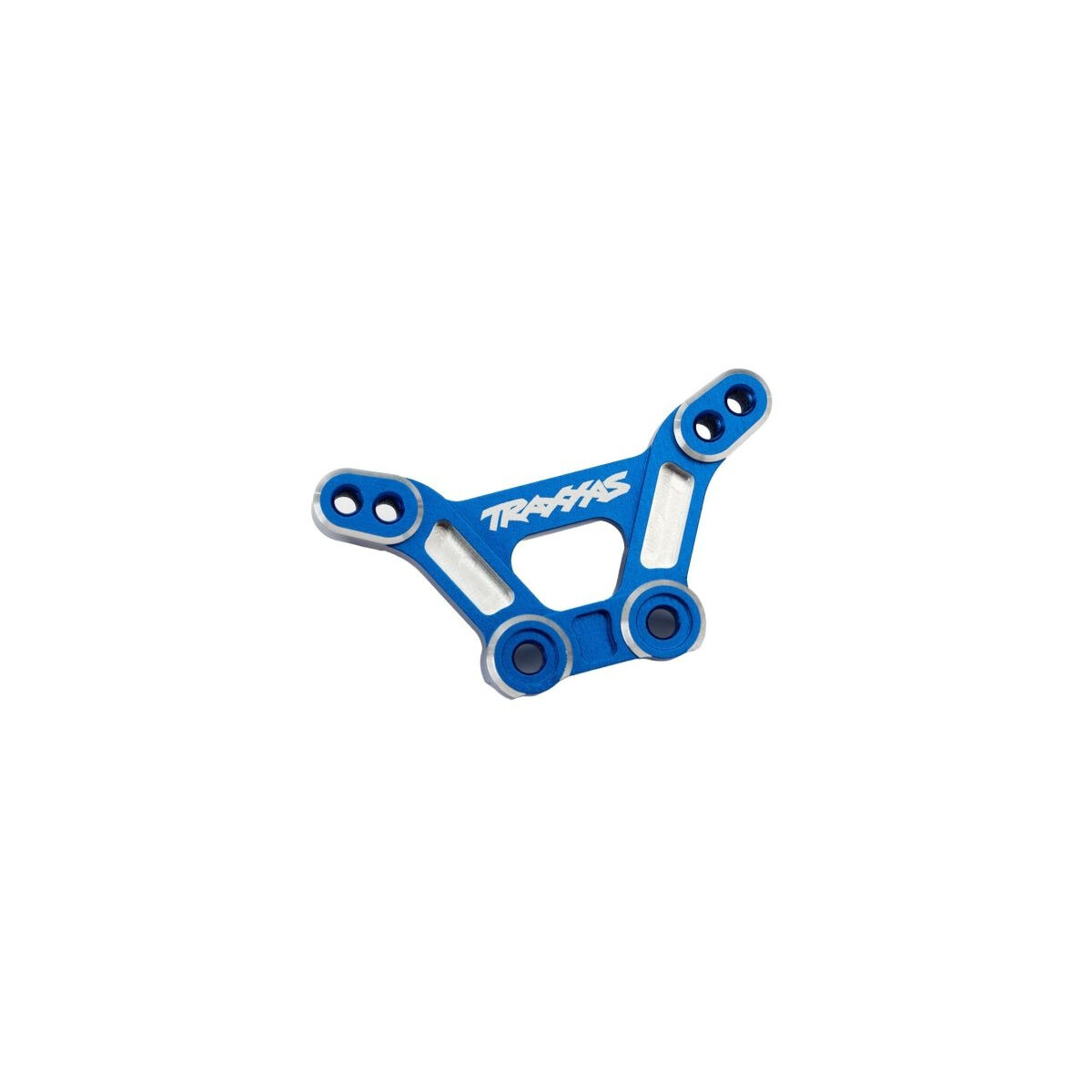 Traxxas Dämpferbrücke 6061-T6 Alu vorne blau...