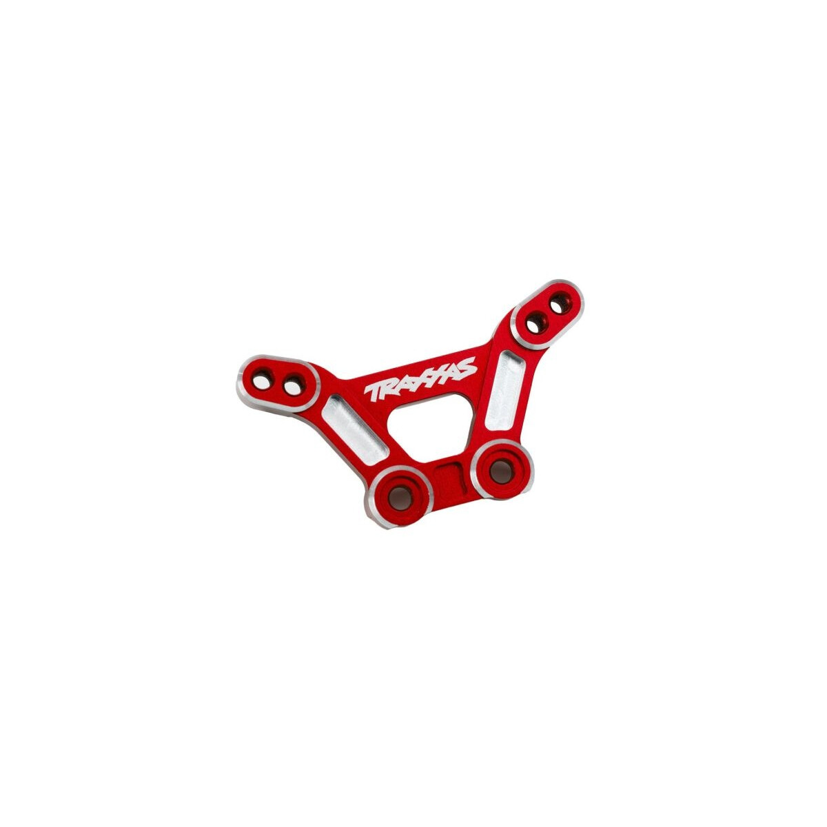 Traxxas Dämpferbrücke 6061-T6 Alu vorne rot...