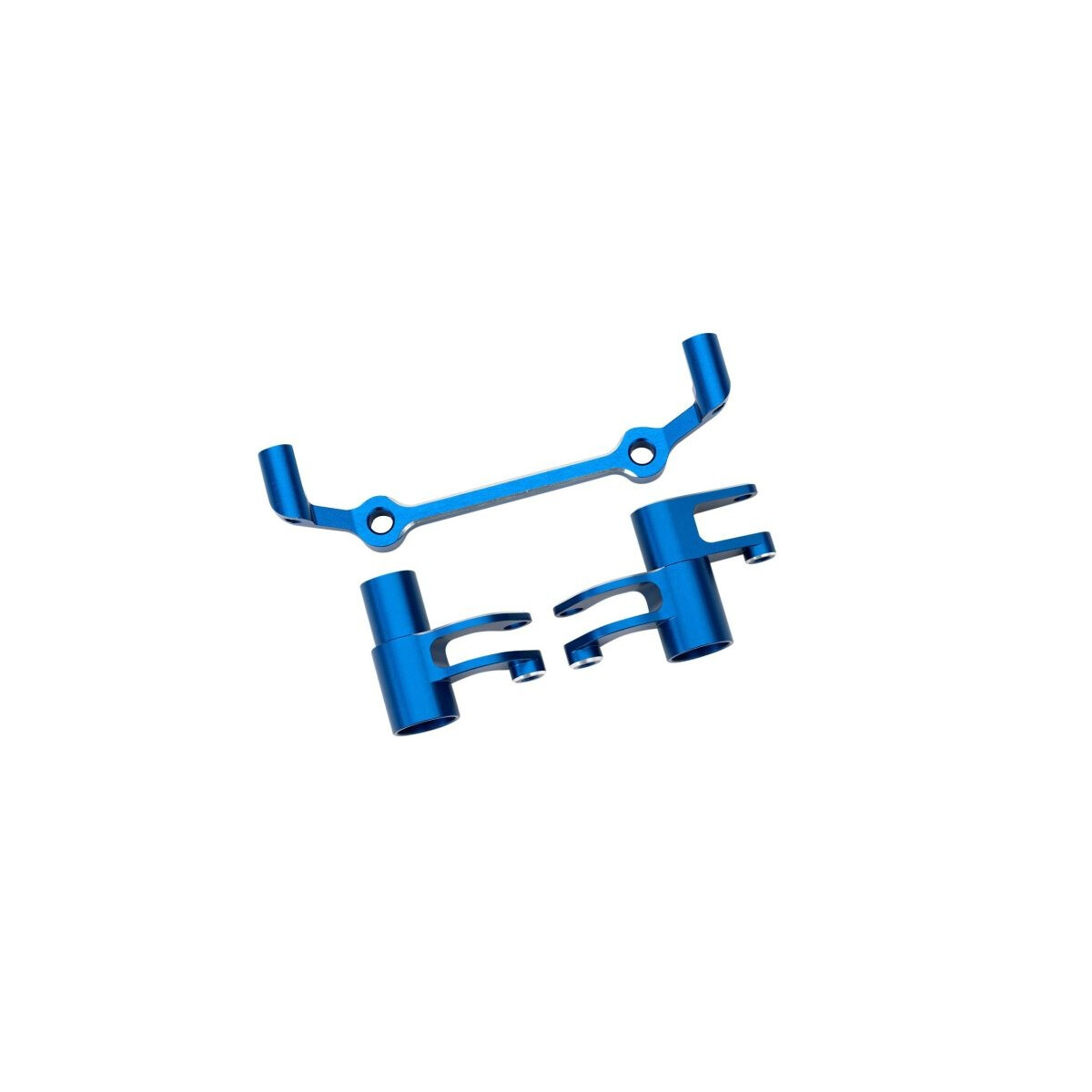 Traxxas Lenkung-Bellcranks 6061-T6 Alu blau TRX10543-BLUE