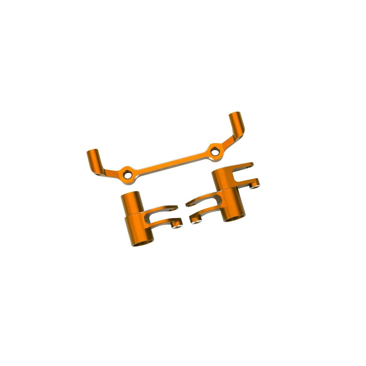 Traxxas Lenkung-Bellcranks 6061-T6 Alu orange TRX10543-ORNG