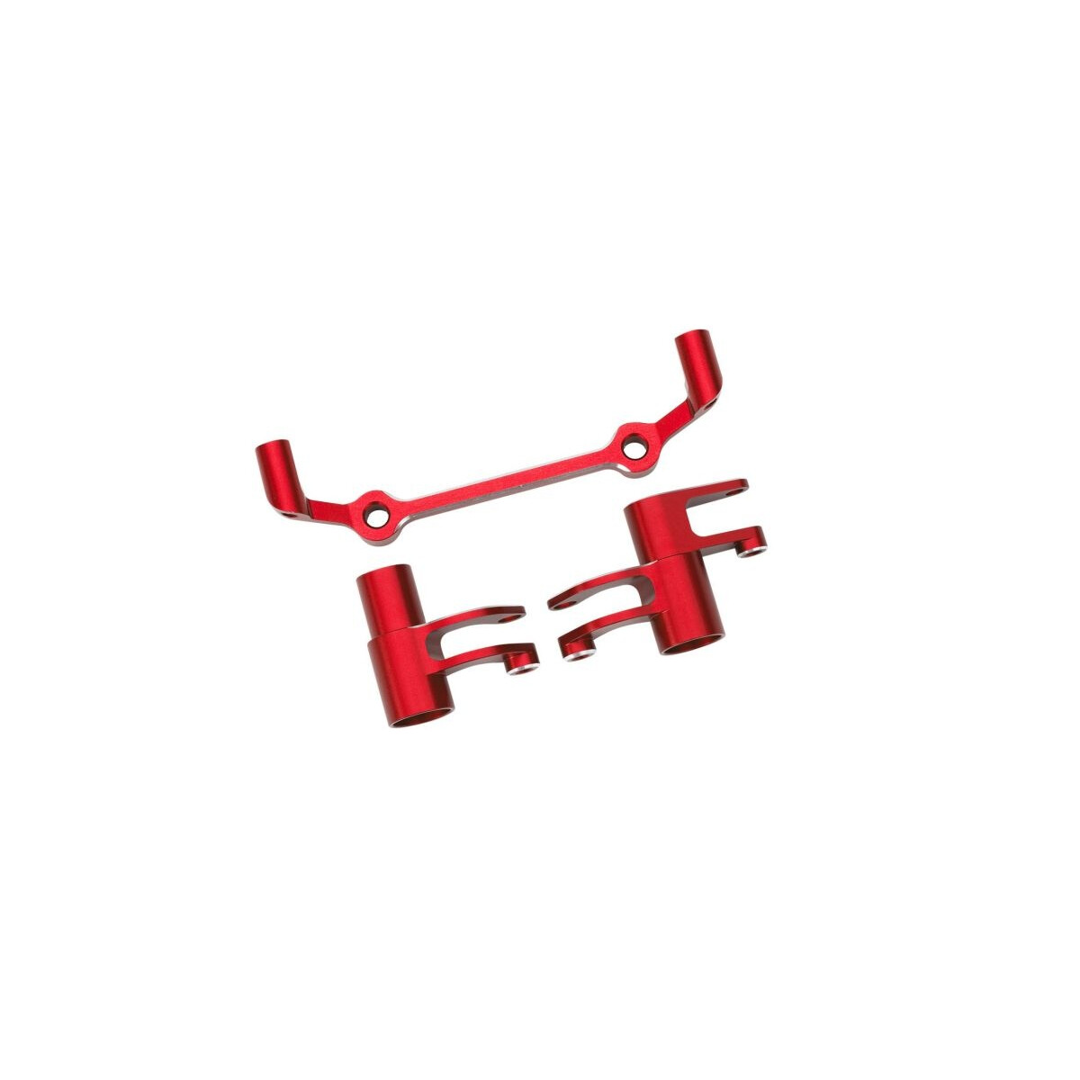 Traxxas Lenkung-Bellcranks 6061-T6 Alu rot TRX10543-RED