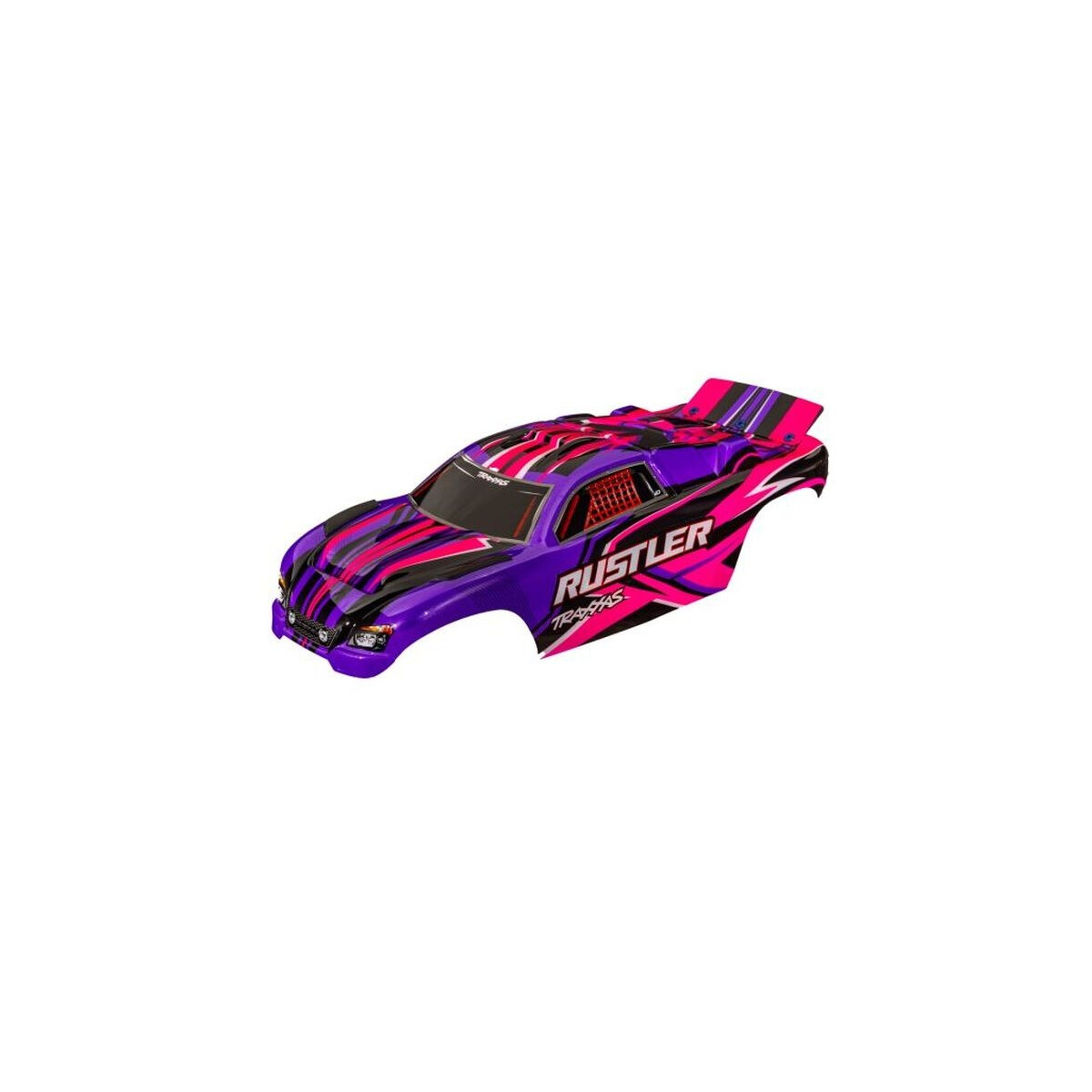 Traxxas Karosserie Rustler pink clipless TRX3734-PINK