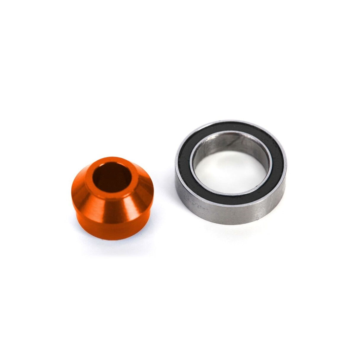 Traxxas Lager-Adapter 6061-T6 Aluminium orange (1)...