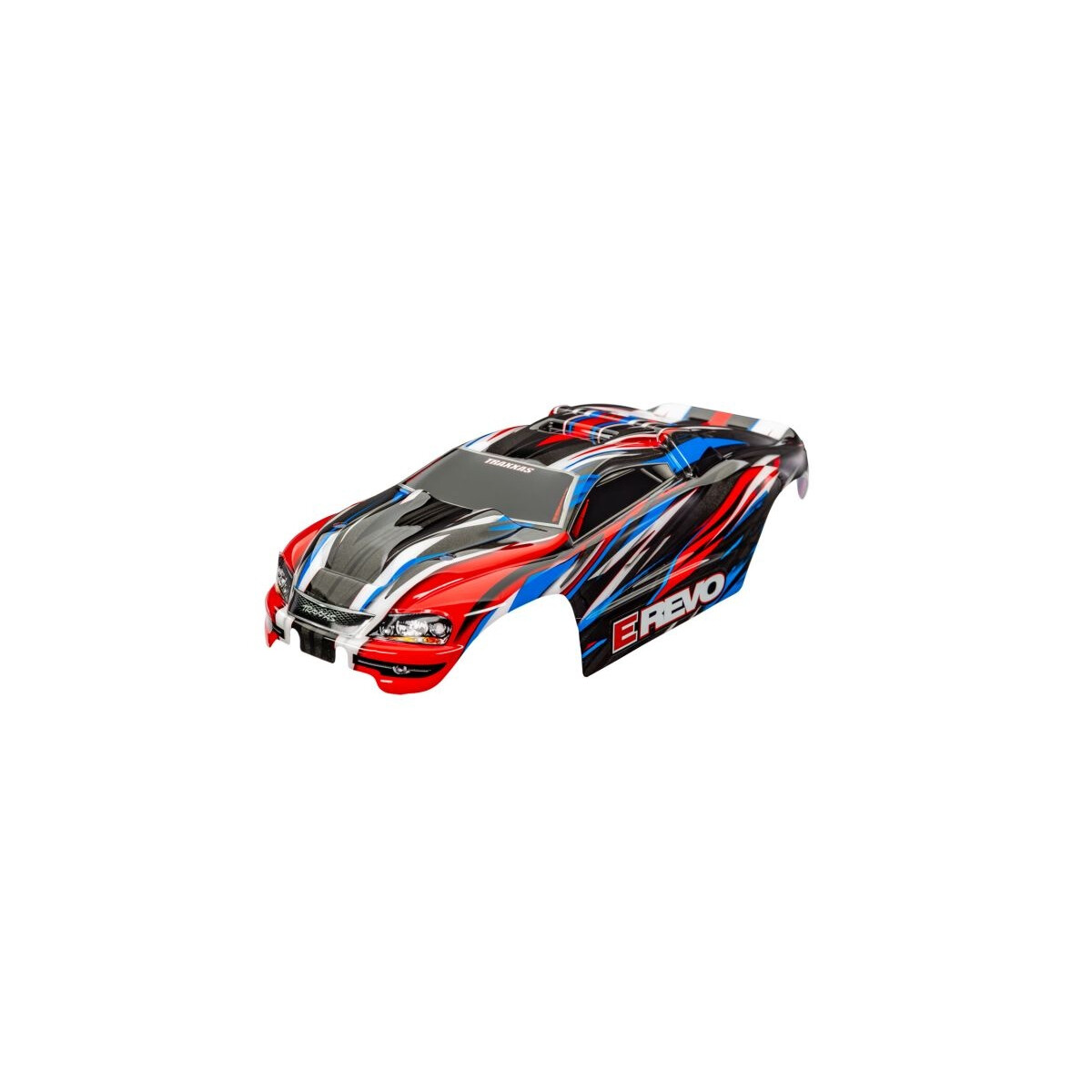 Traxxas Karo 1/16 E-Revo 4X4 rot/blau TRX7115-RBLU