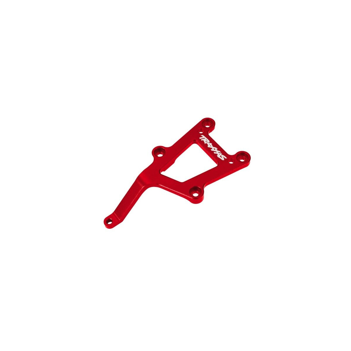 Traxxas Chassis-Stütze 6061-T6 Alu rot TRX8321-RED