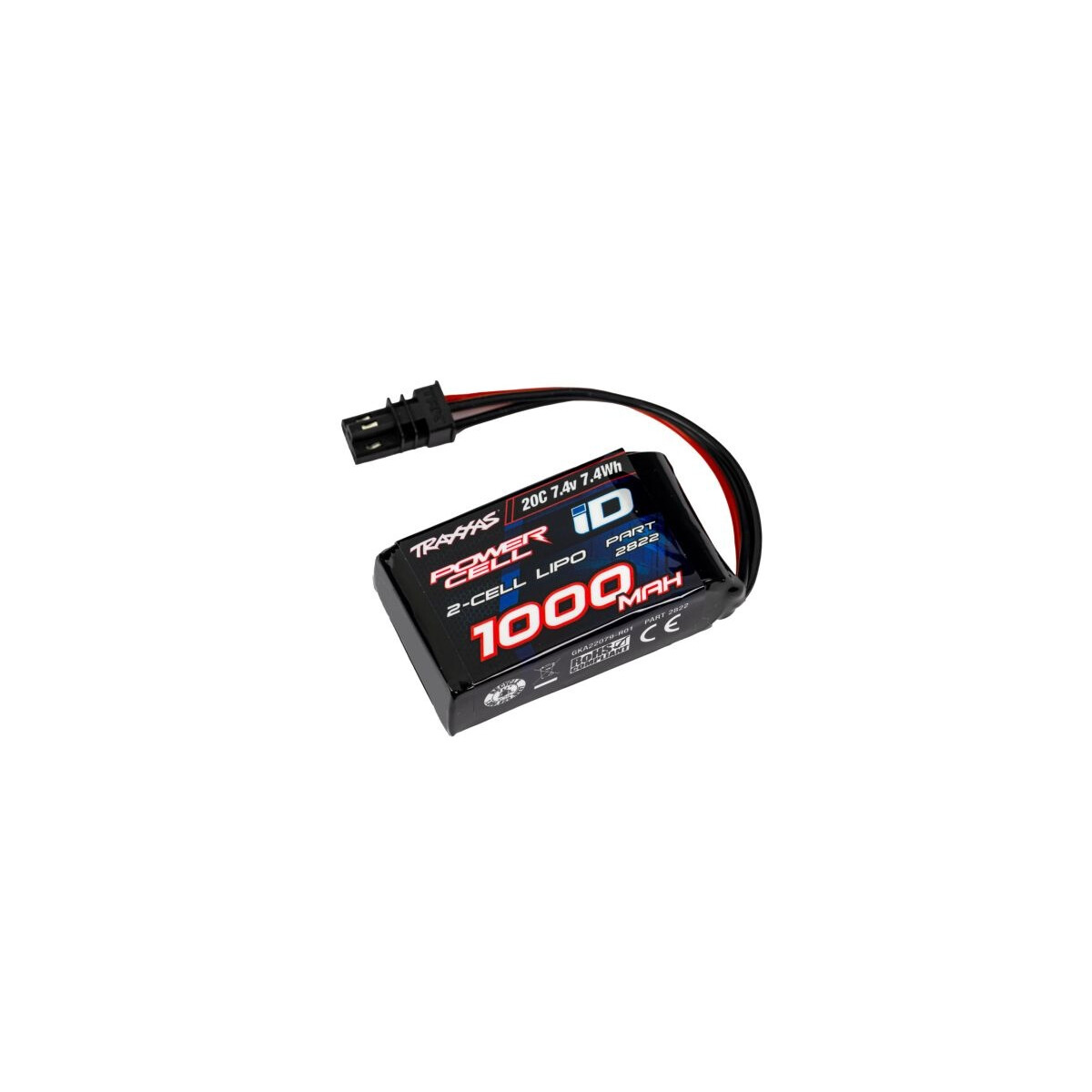 Traxxas LiPo Power Cell 1000mAh 7,4V 2s 20C TRX2822