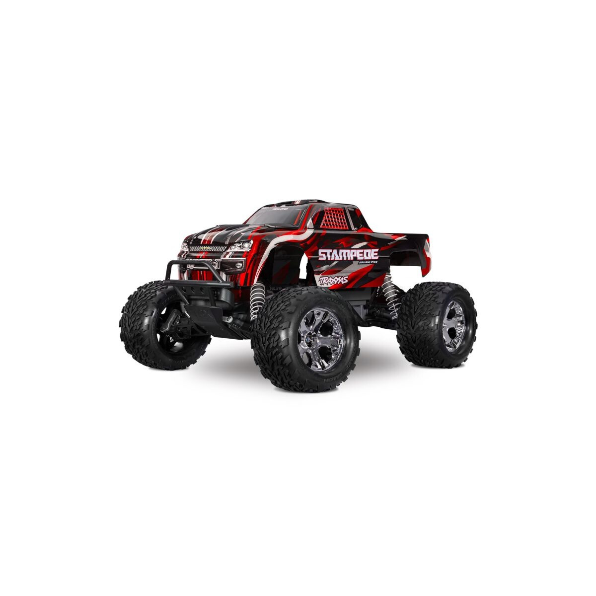 Traxxas TRAXXAS Stampede 1/10 2WD Monster-Truck rot RTR...