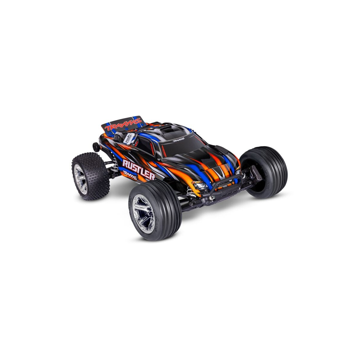 Traxxas TRAXXAS Rustler 1/10 2WD Stadium-Truck orange RTR...