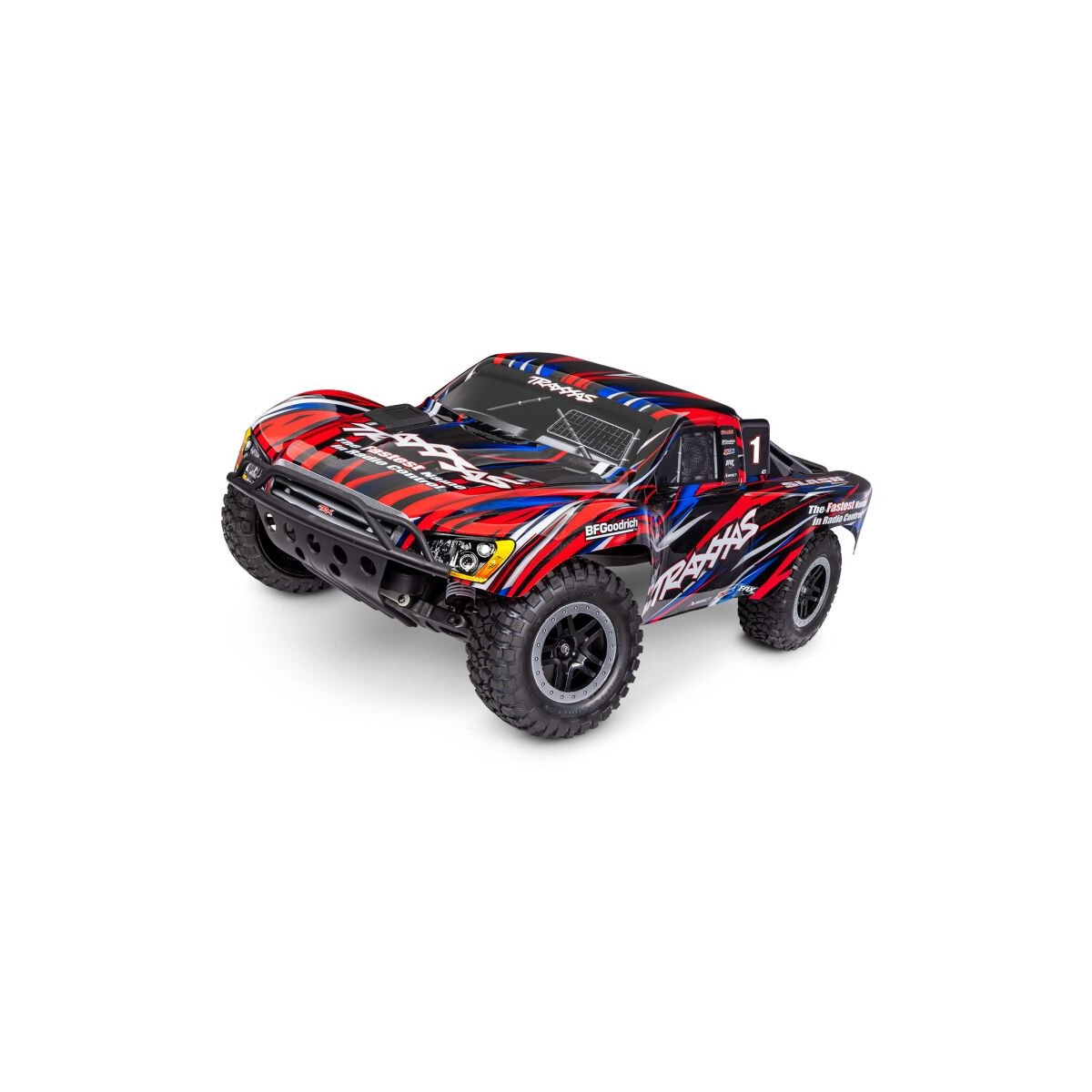 Traxxas TRAXXAS Slash 1/10 2WD Short-CourseTruck rot RTR...