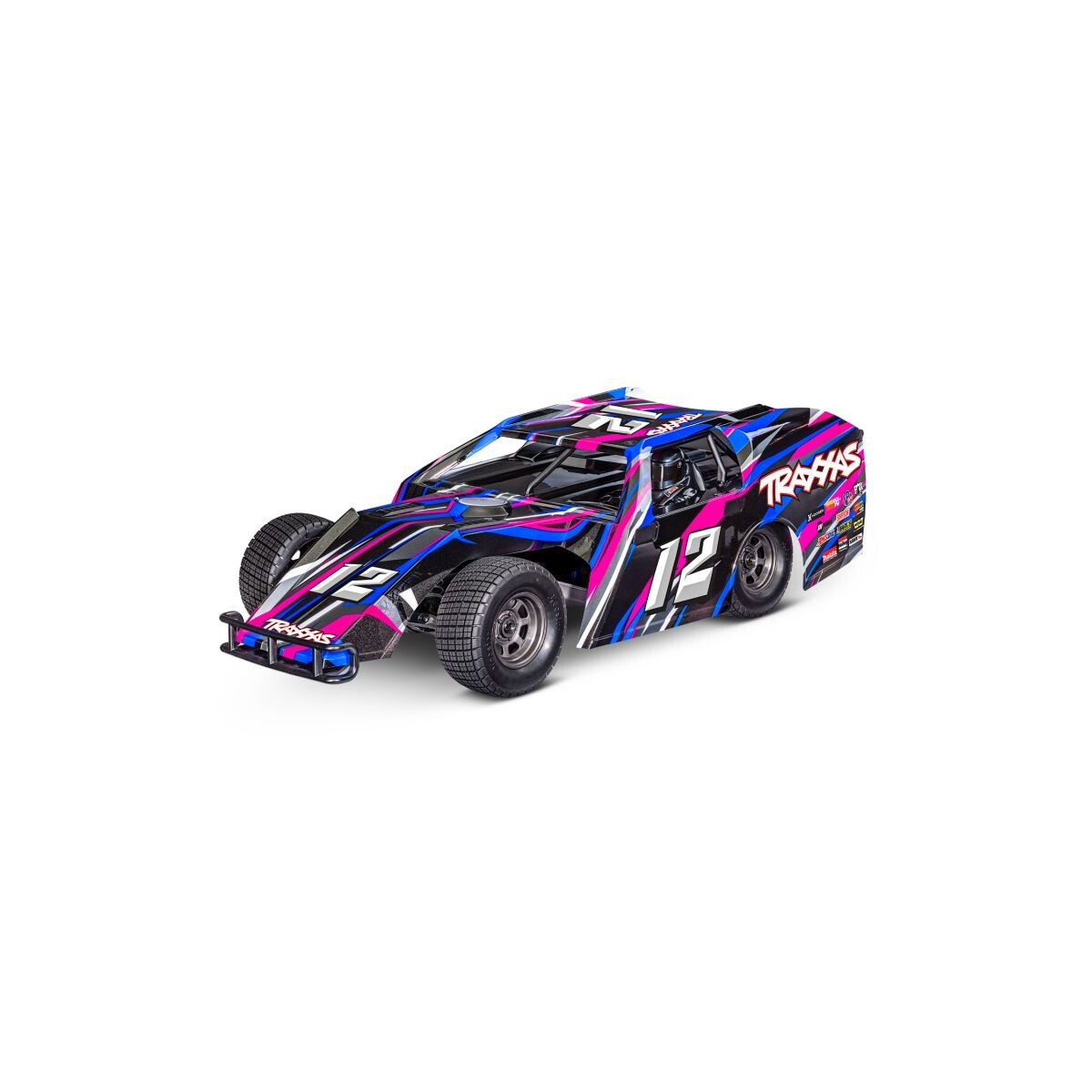 Traxxas TRAXXAS Slash Modified BL-2S pink 1/10 Dirt Oval...