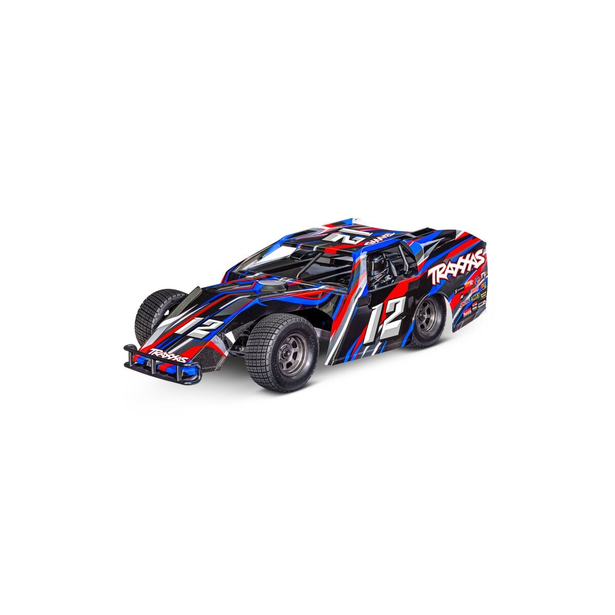 Traxxas TRAXXAS Slash Modified BL-2S rot 1/10 Dirt Oval...