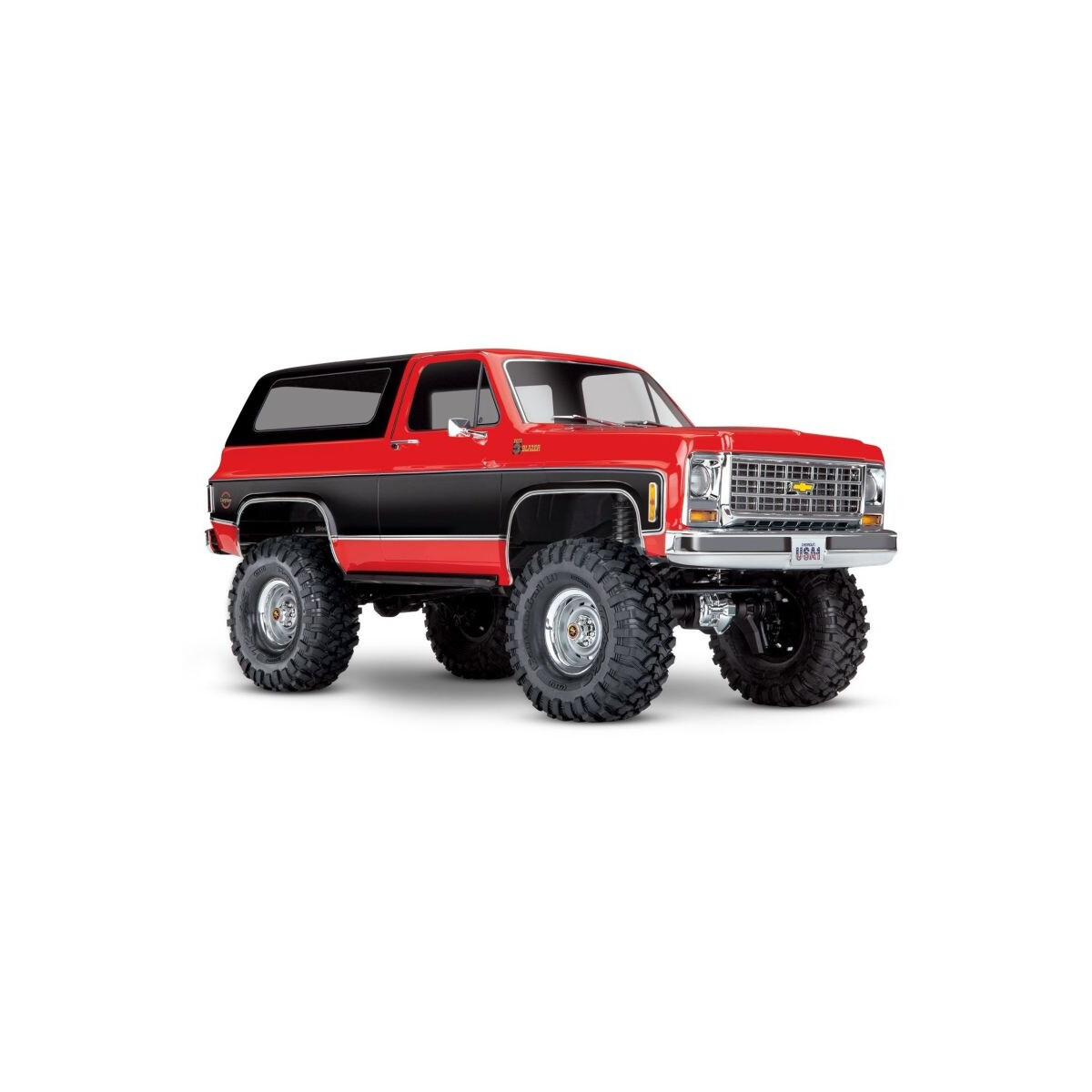 Traxxas TRAXXAS TRX-4 79 Chevy Blazer rot/schwarz 1/10...