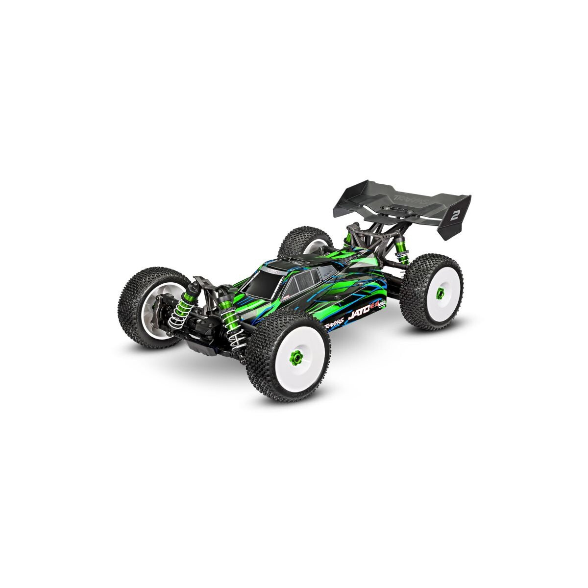 Traxxas TRAXXAS JATO 4x4 VXL 4S Brushless grün RTR...