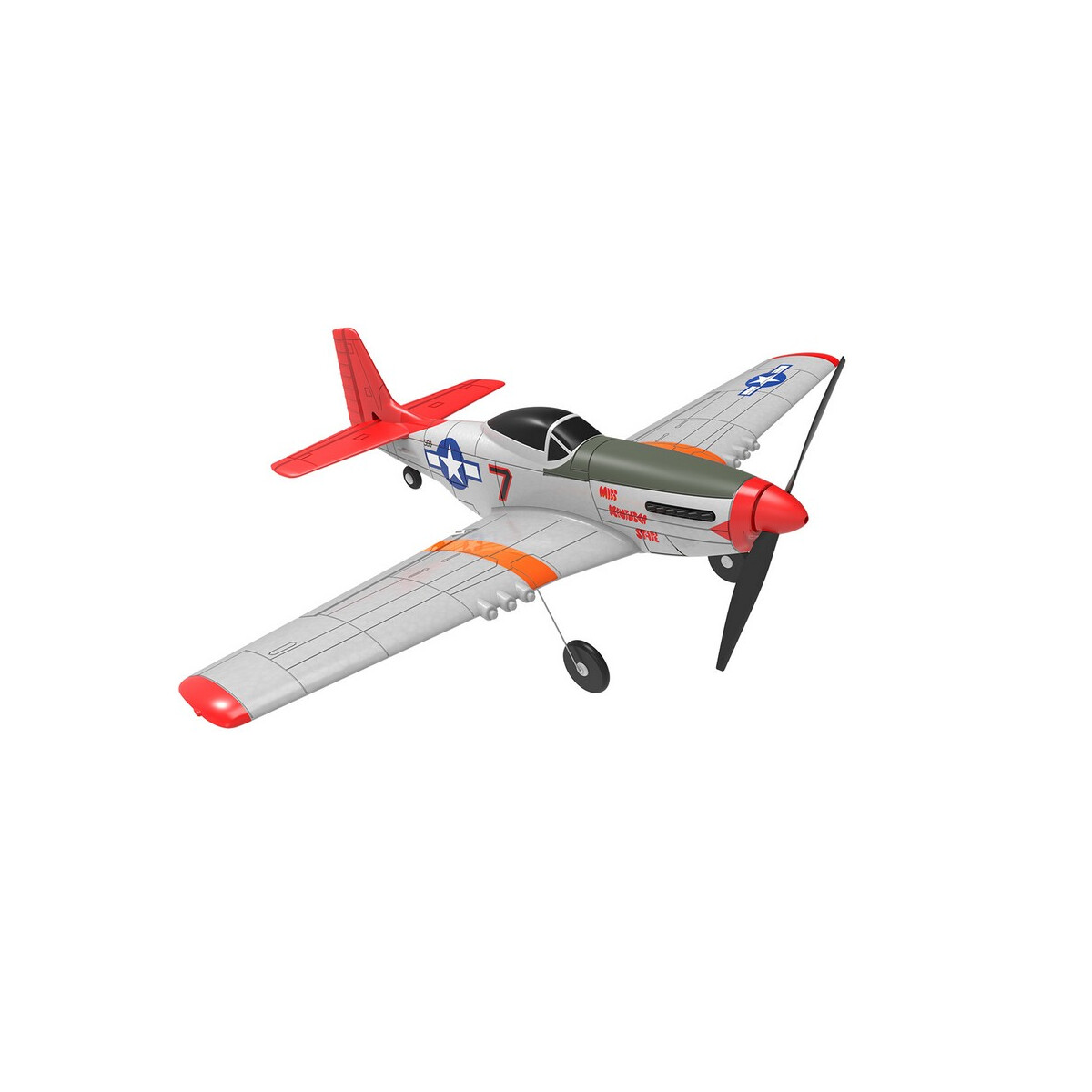 Modster MDX Mustang P-51D Elektromotor RTF inkl....