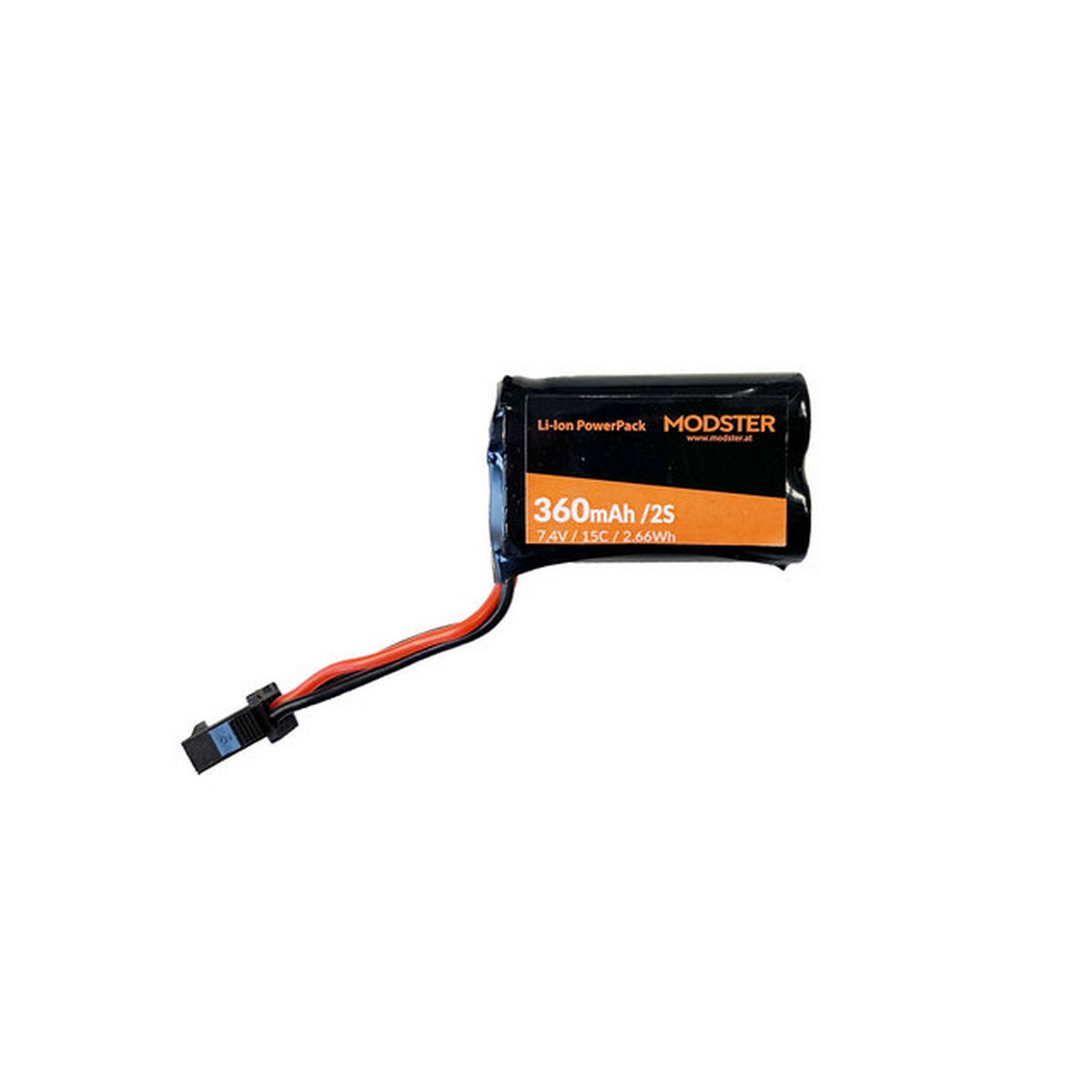 Modster LiIon Battery 2S 360 mAh 7.4V Vector SR 30...