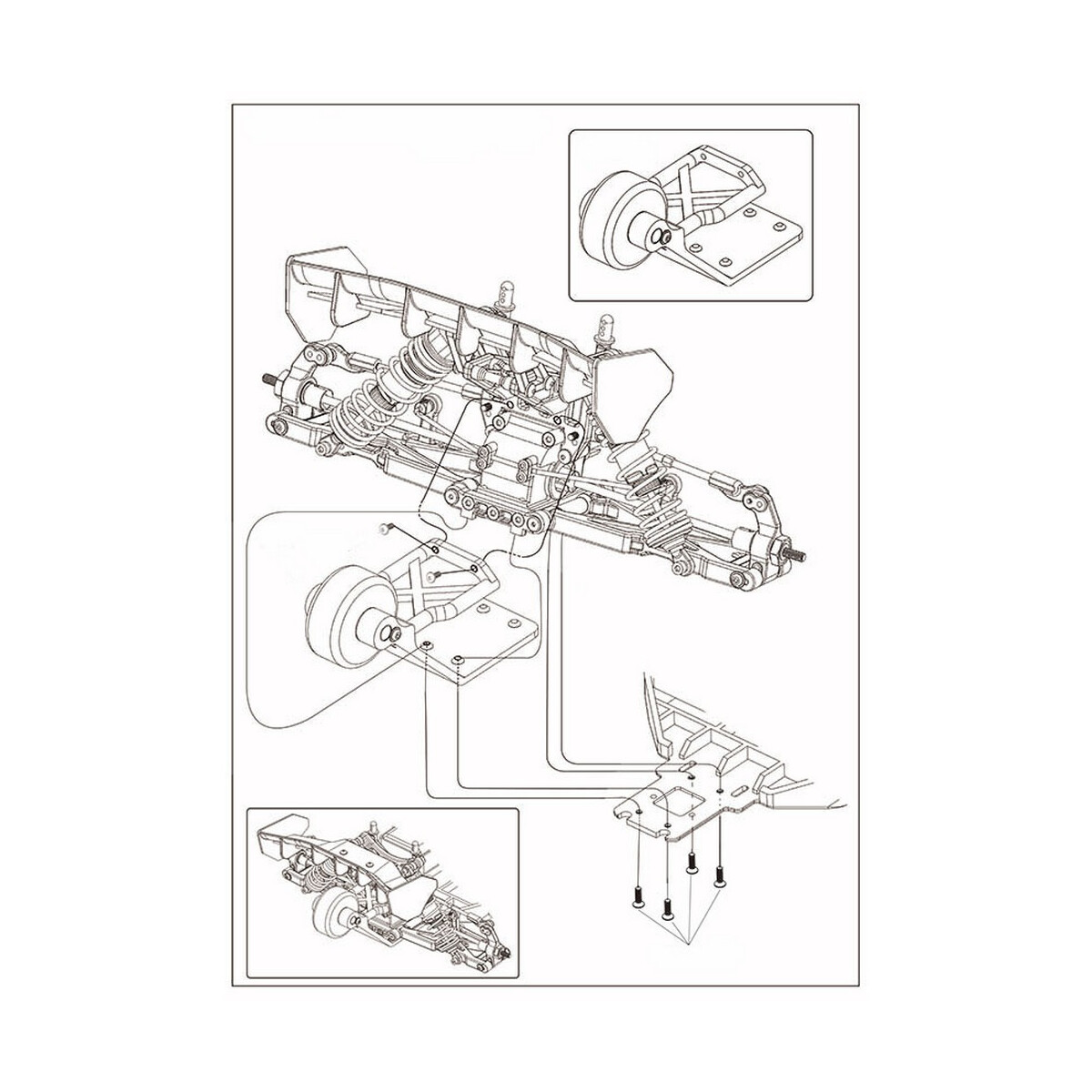 Modster Wheeliebar Set V2/V3/V4/Evolution/XC-Maximum MD10427