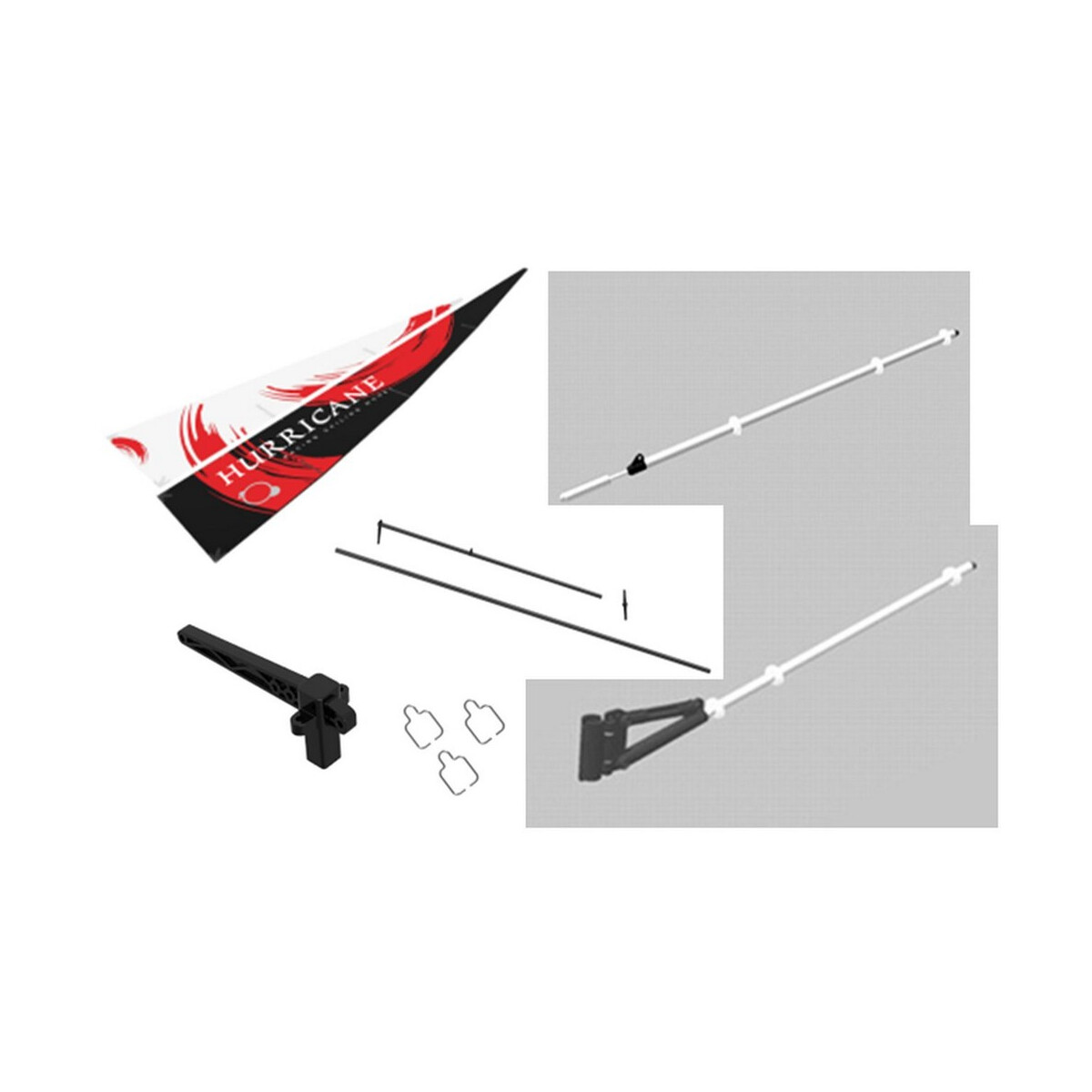 Modster Sail and Mast Set SR100 Hurricane MD11535