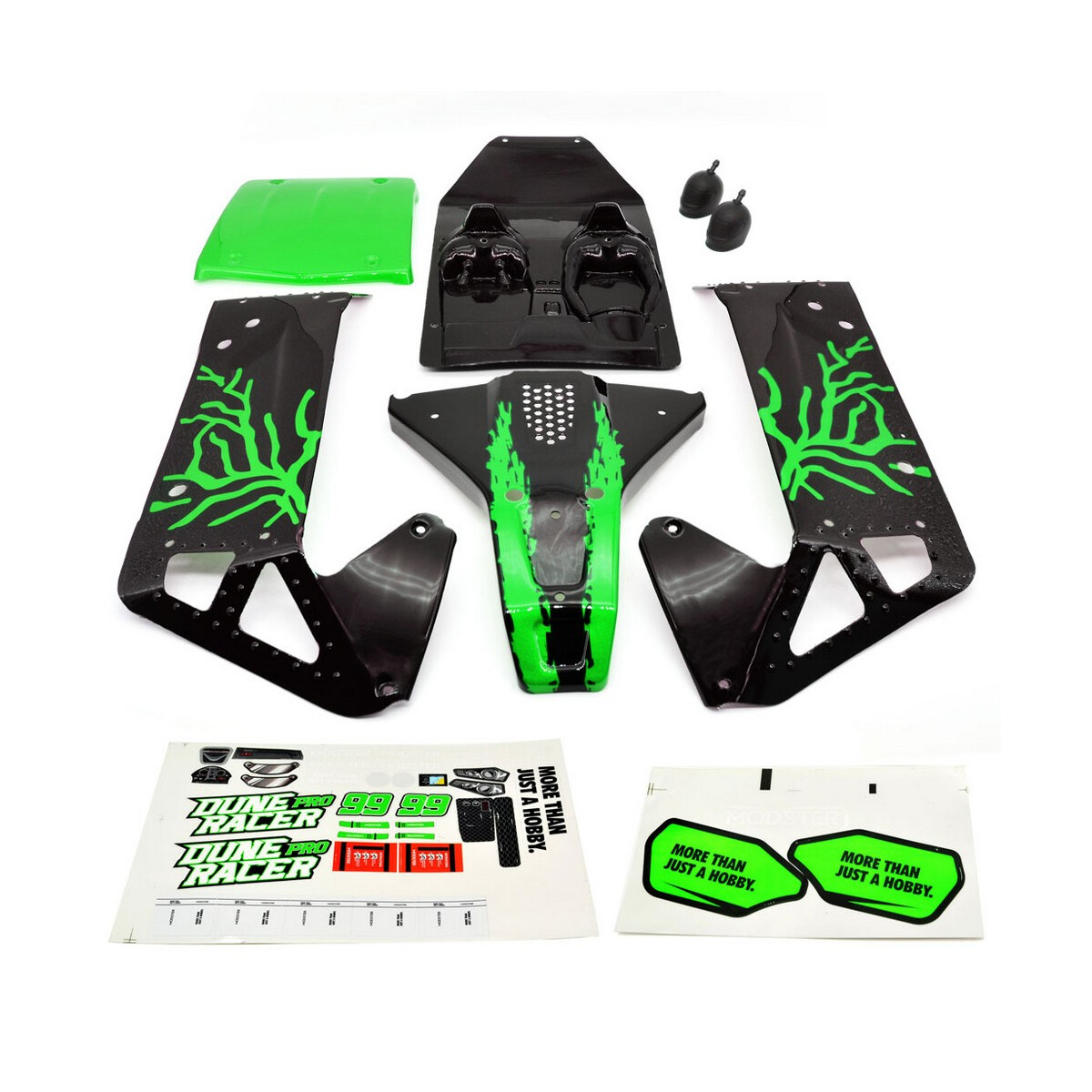 Modster Pro BrushedPainted body Dune Racer Pro Brushed...