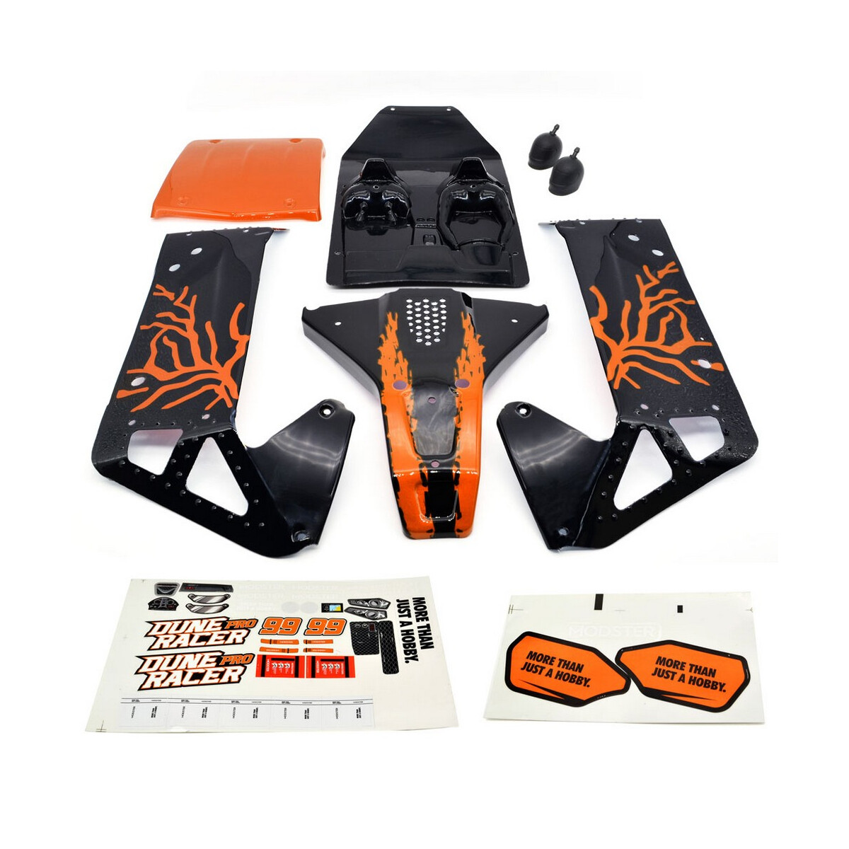 Modster Pro BrushlessBody painted Dune Racer Pro...