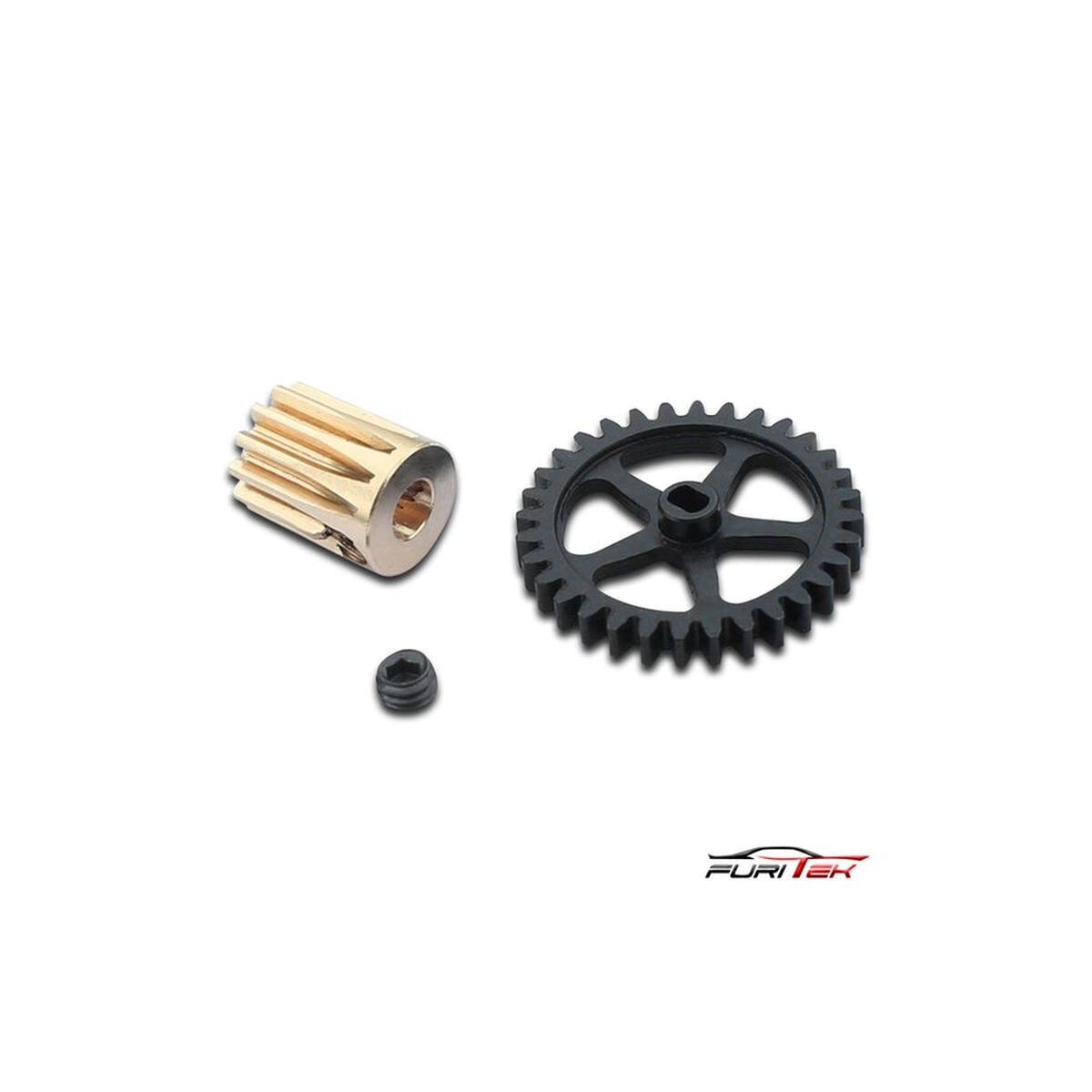 Furitek Brushless conversion scx24 - 0.5M Spur Gear and...