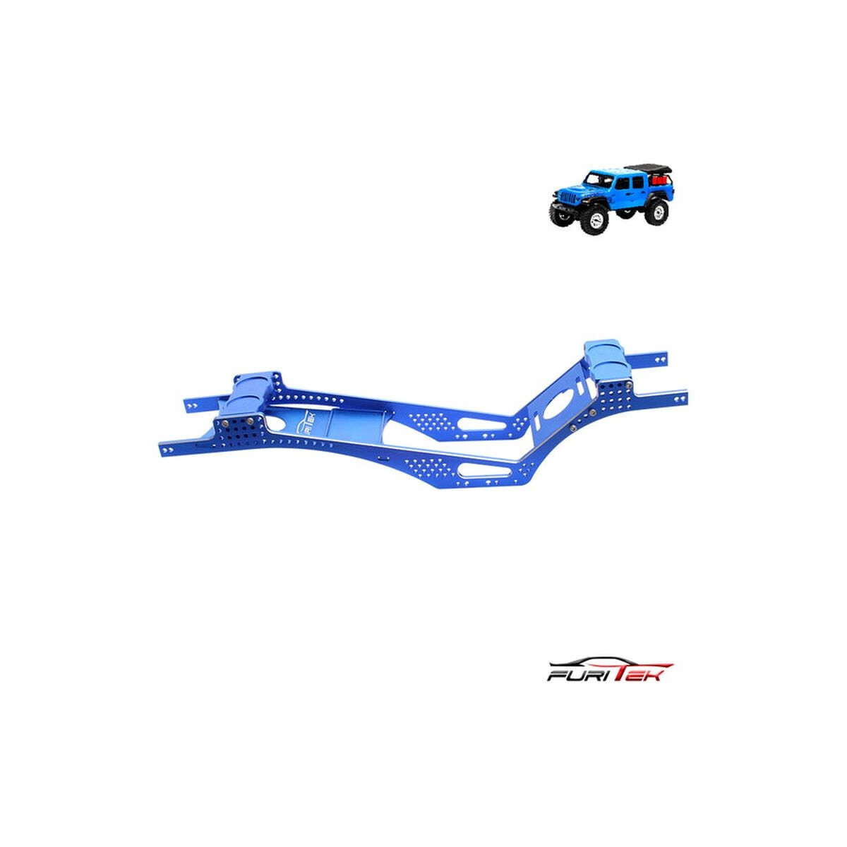 Furitek Grasshopper frame KIT FOR SCX24 GLADIATOR - Blue...