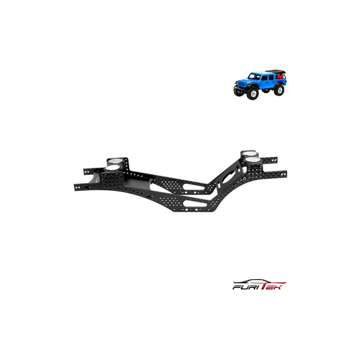 Furitek Carbon Fiber Grasshopper frame KIT FOR SCX24...