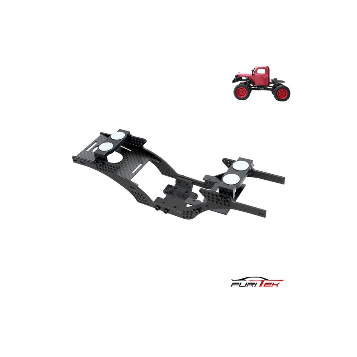 Furitek GRASSHOPPER FRAME KIT FOR FCX24 CARBON FIBER...