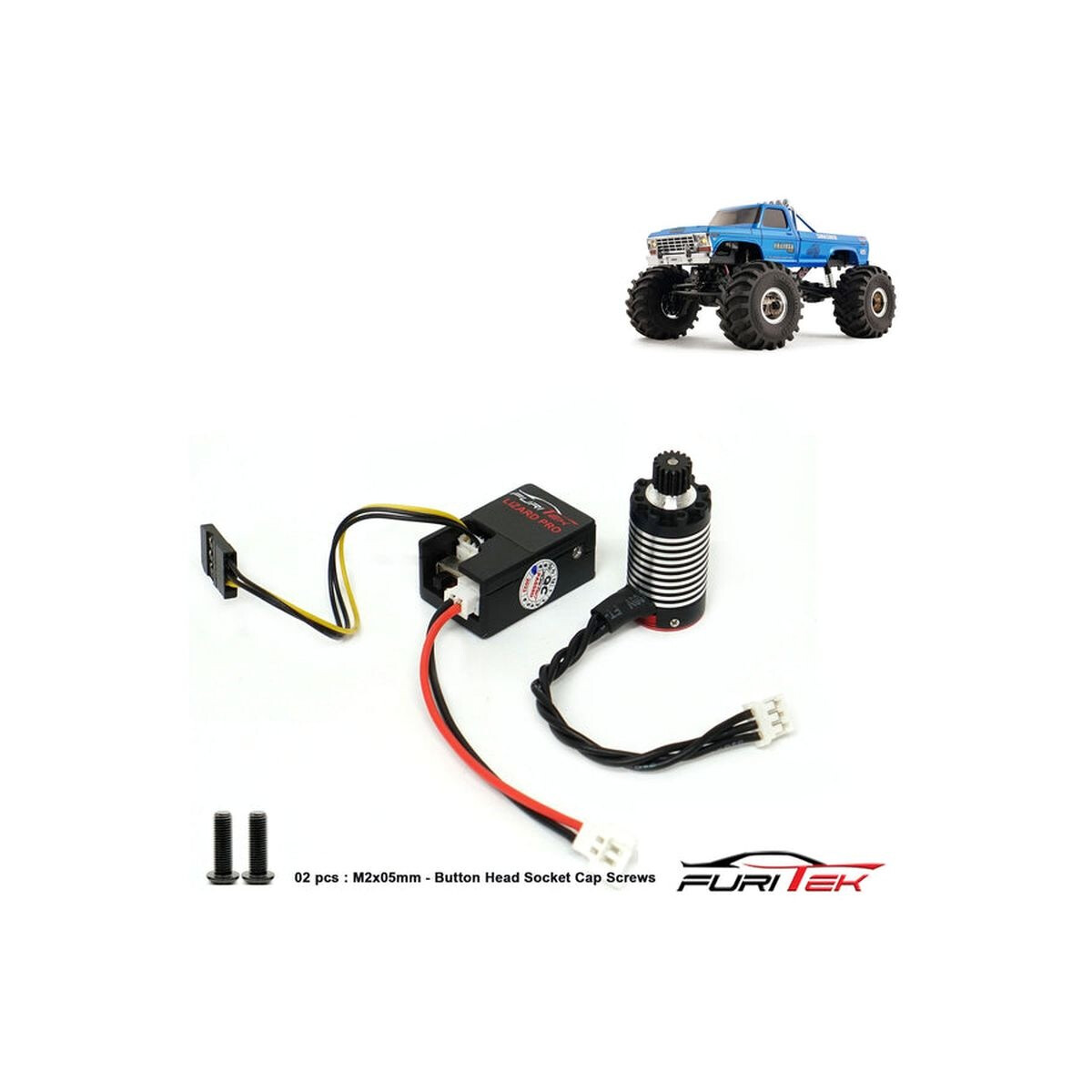 Furitek MONSTER BRUSHLESS POWER SYSTEM FOR FCX24 SMASHER...