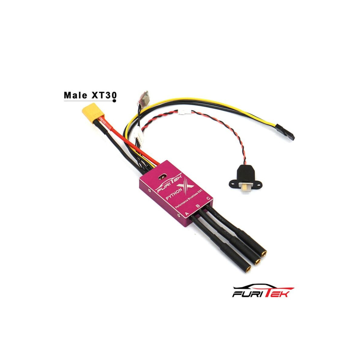 Furitek PYTHON X TEAM SPEC 80A/120A ESC 1/10 CRAWLERS...