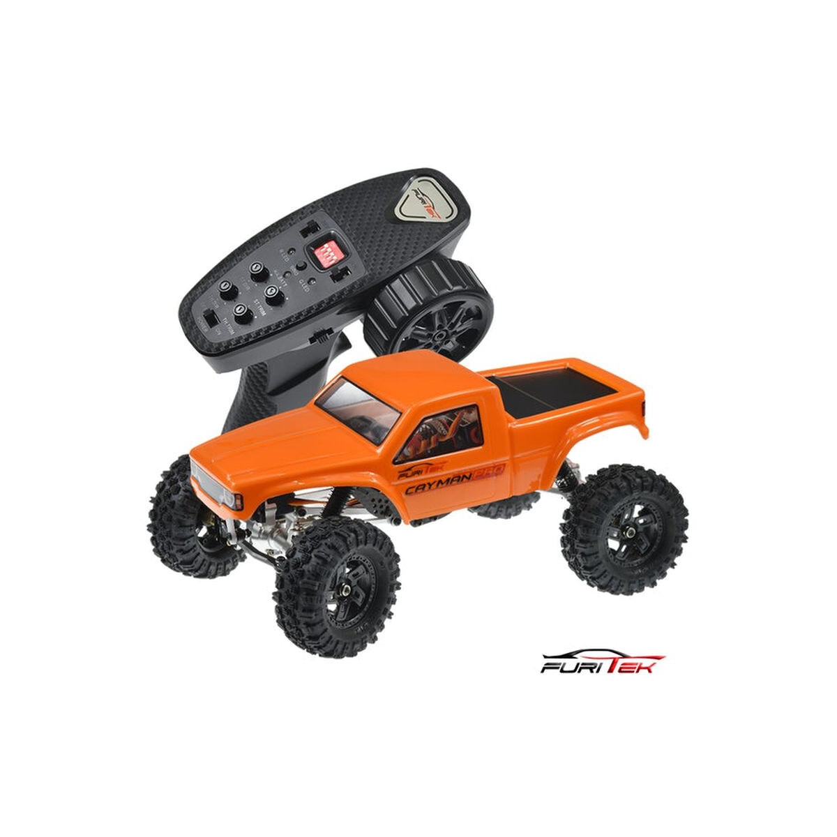 Furitek Cayman Pro V2 4X4 1/18 mit TX/RX orange FUR2519