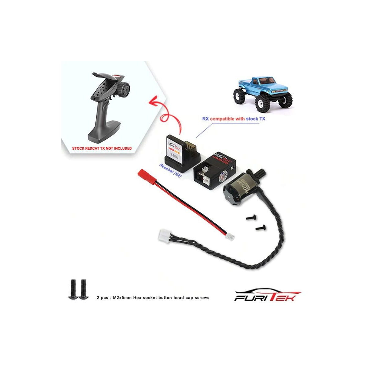 Furitek Starter 2S Brushless Power System mit Redcat...