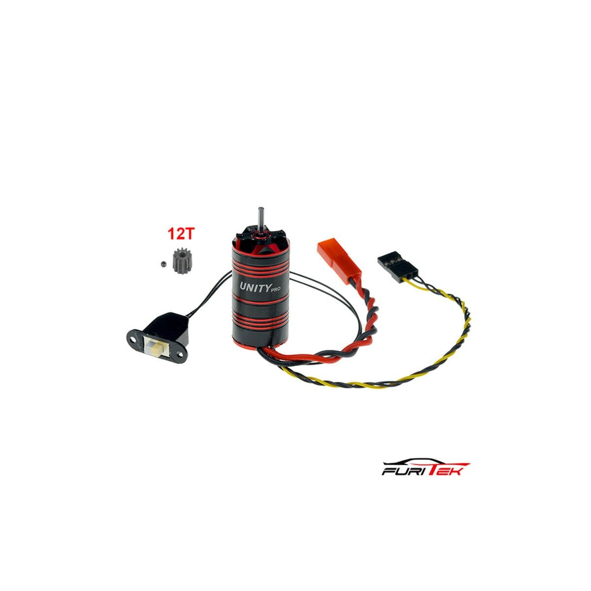 Furitek Unity PRO 3500KV 2in1 Micro FOC Brushless System...