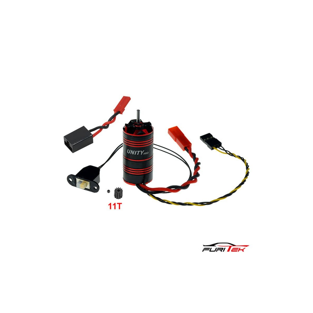 Furitek Unity PRO 3500KV 2in1 Micro FOC Brushless System...