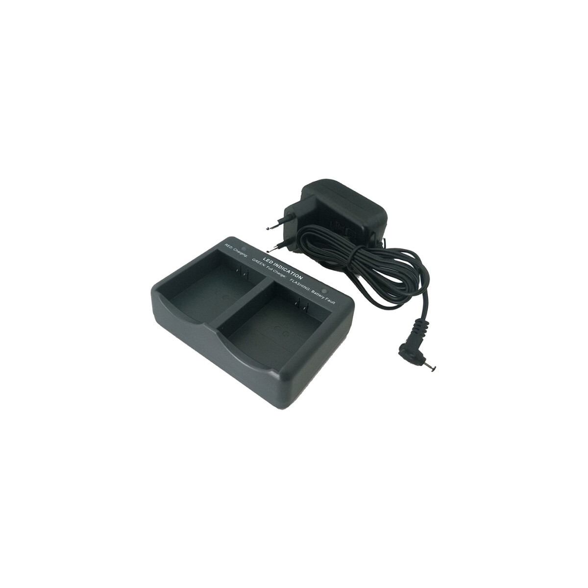 EARTEC UltraLITE SYSTEM Lader fuer 2 Akkus Multi-port...