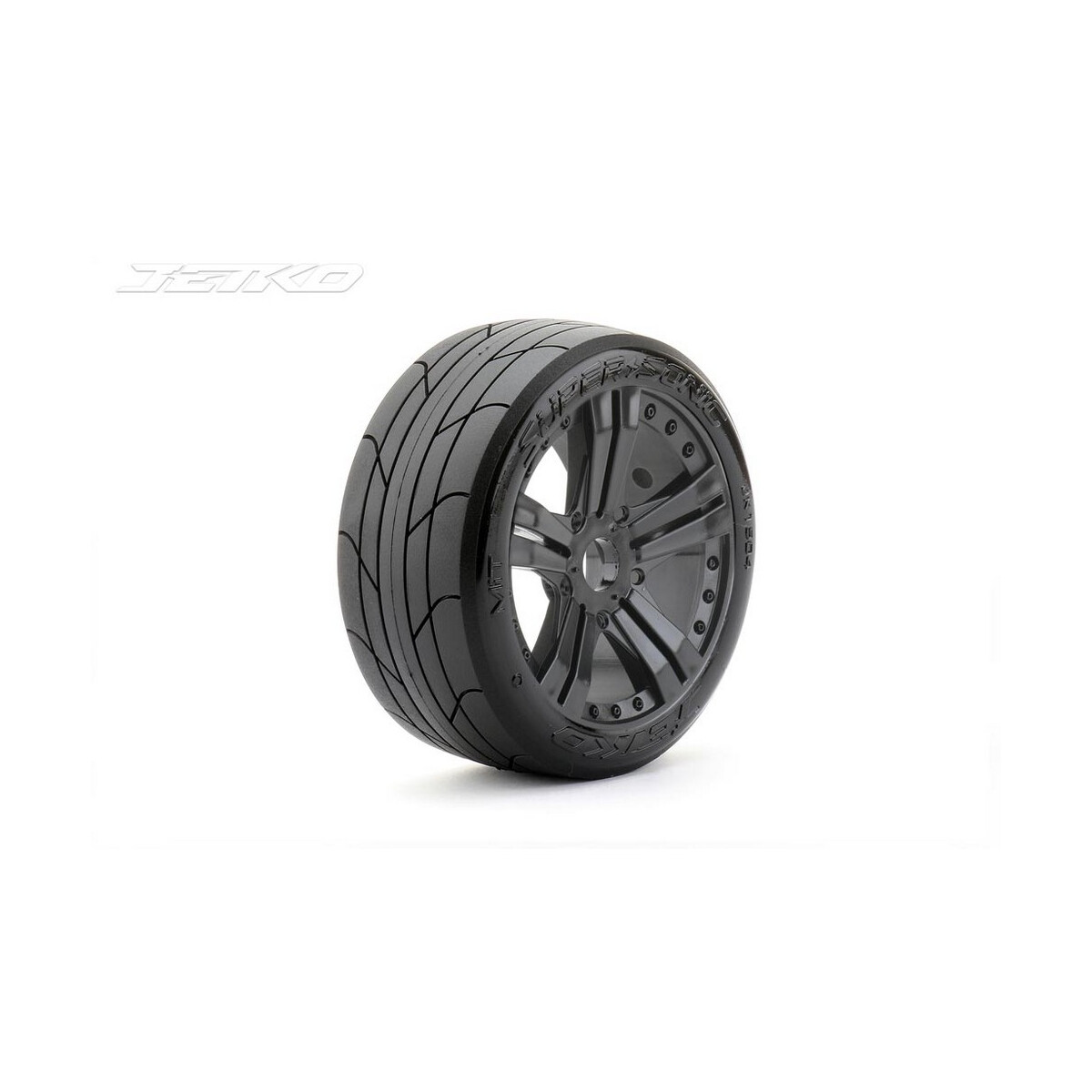 JETKO Jetko EX Super Sonic 1:8 Buggy Belted Tyre Black...