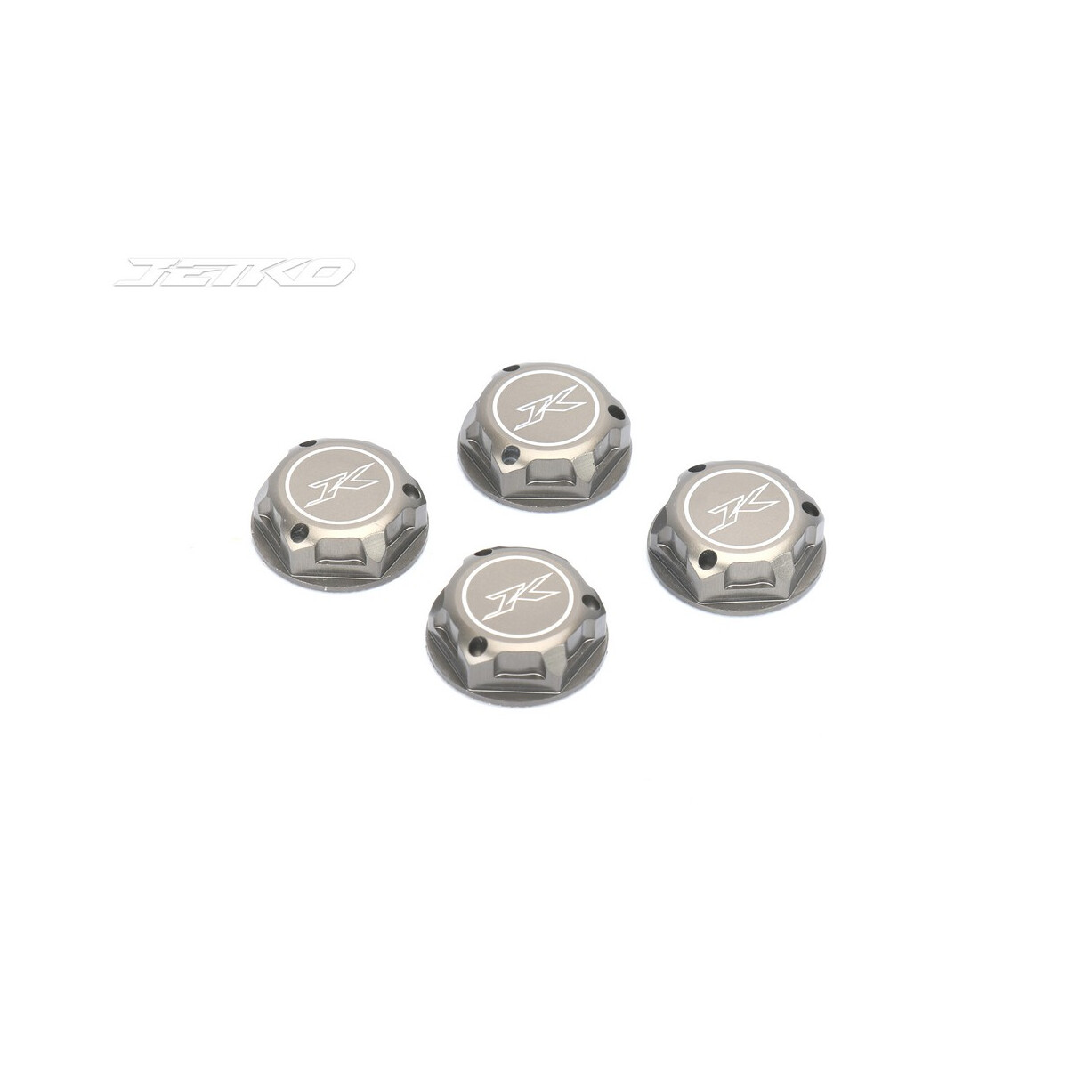 JETKO JETKO 17mm Radmutter Aluminium 17mm geschlossen...