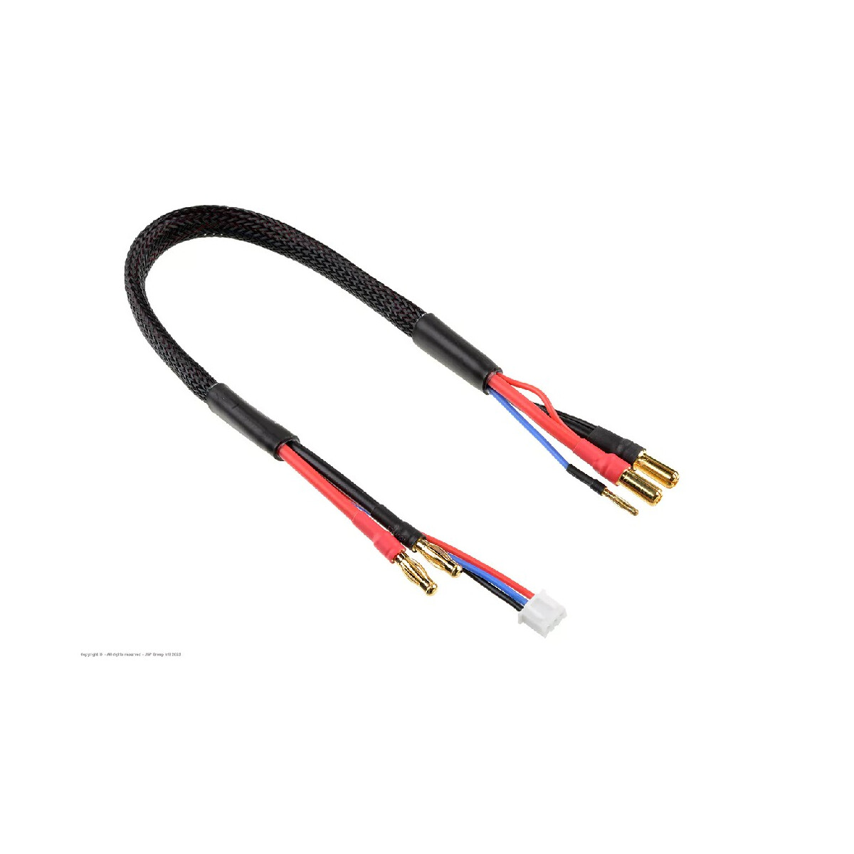 Revtec - Charge/Balance Lead - 5mm Bullit Connector 2S -...