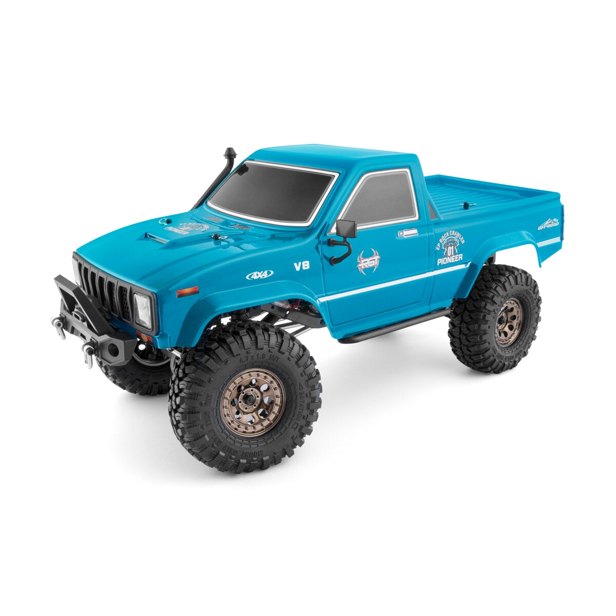 RGT ROCK CRUISER V2 1/10 Set 2,4 GHz, blau