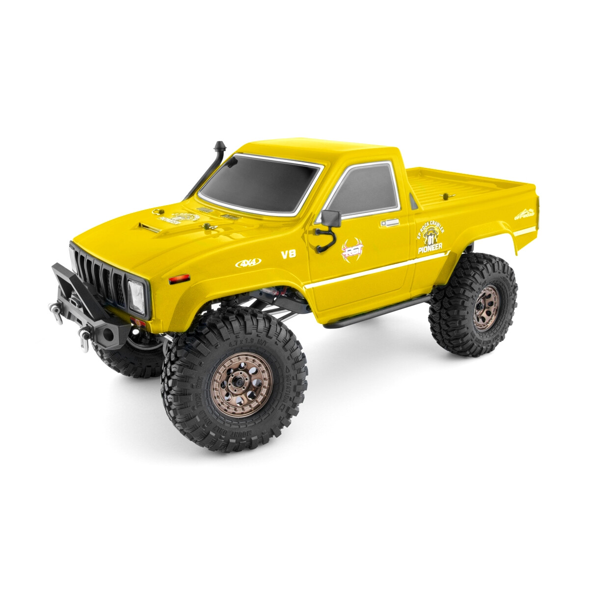 RGT ROCK CRUISER V2 1/10 Set 2,4 GHz, gelb