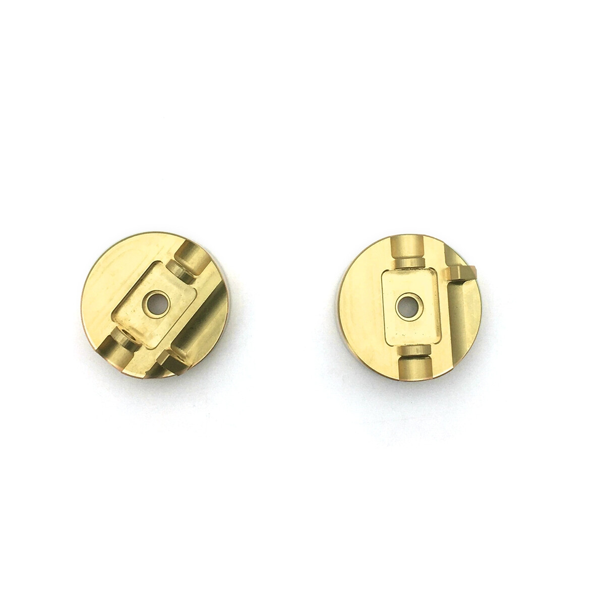 RGT Messing-Vorderradgewicht Set 145 g (2 Stück)...