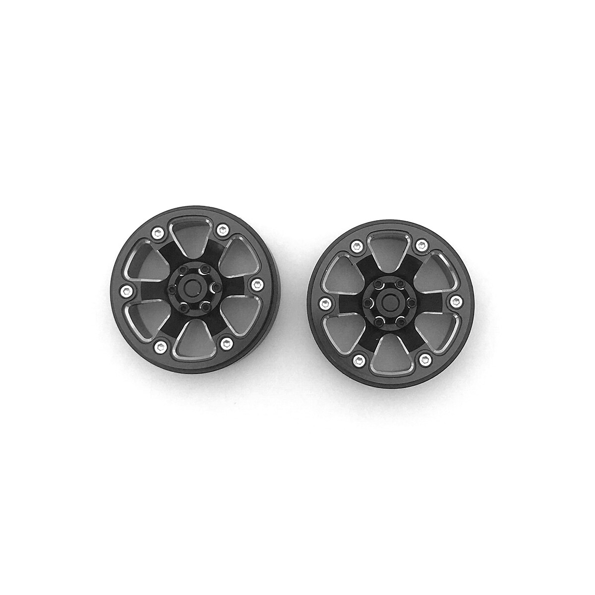 RGT Aluminium-Beadlock-Felgen mit 6 Speichen (2...