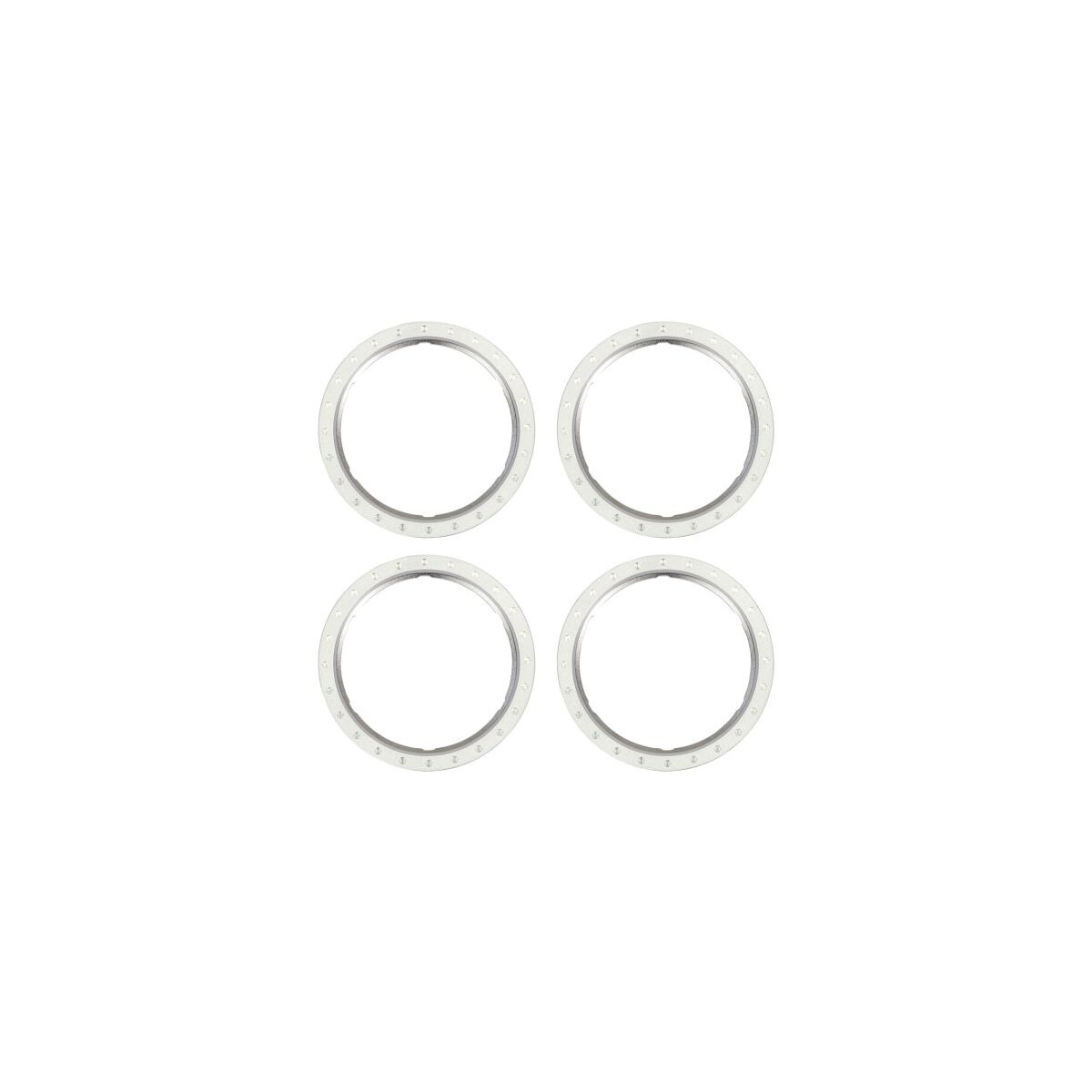Traxxas Pro Scale Beadlock Ringe Aluminium silber (4)...