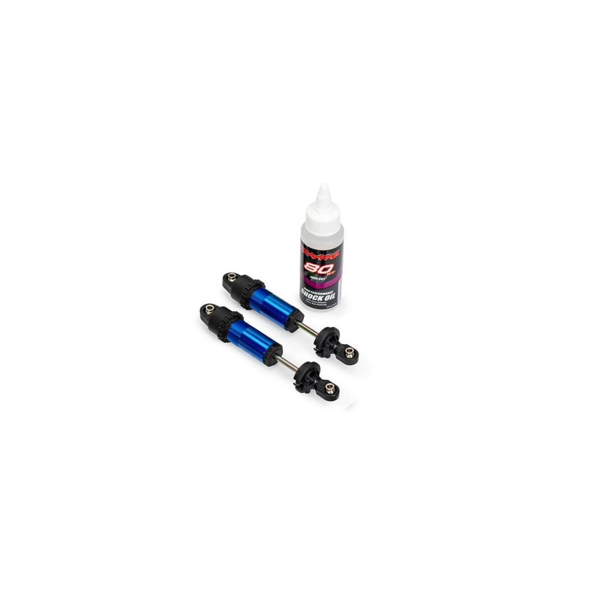 Traxxas Dämpfer GTMAXX vo blau ohne Federn...