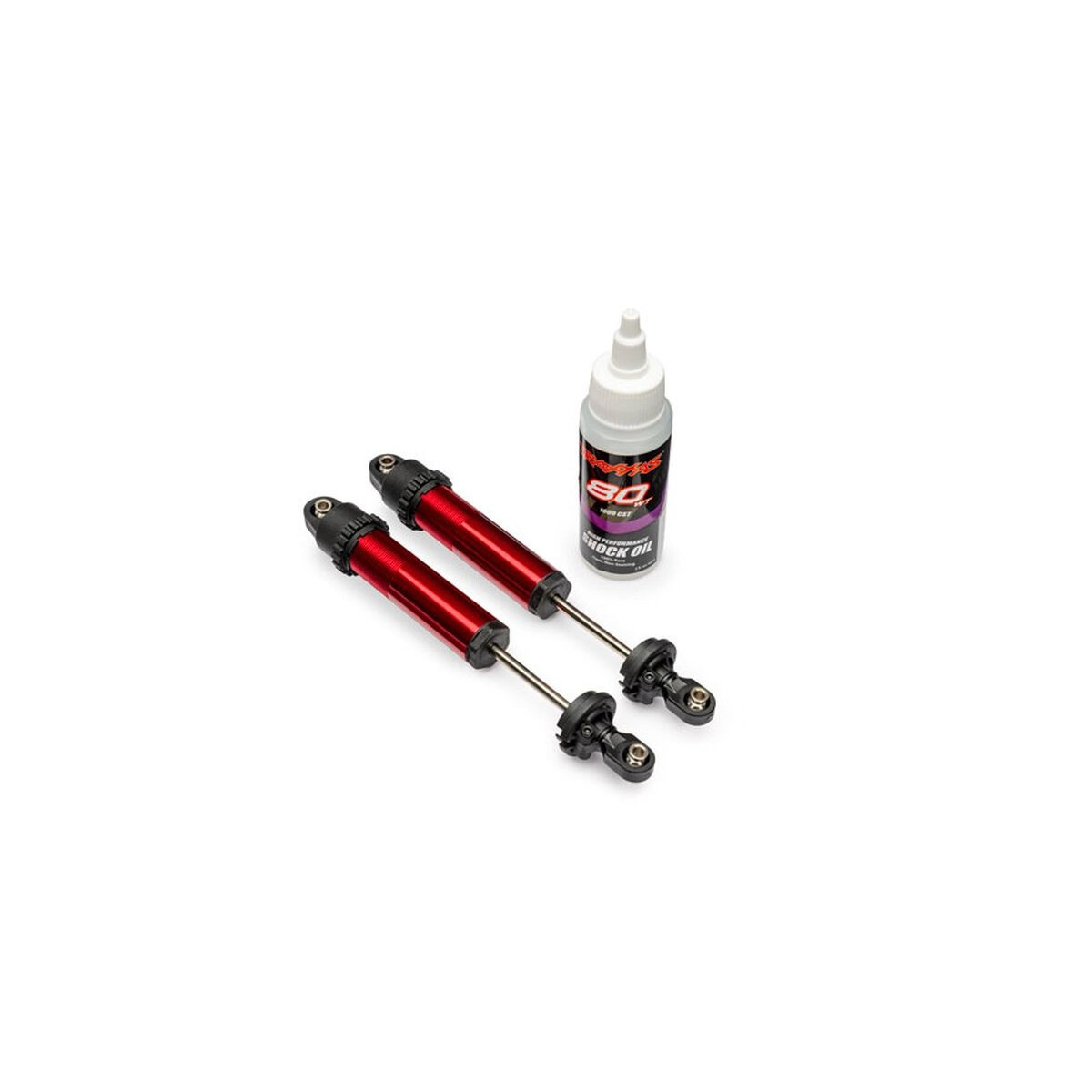 Traxxas Dämpfer GTMAXX hi rot ohne Federn TRX10962-RED