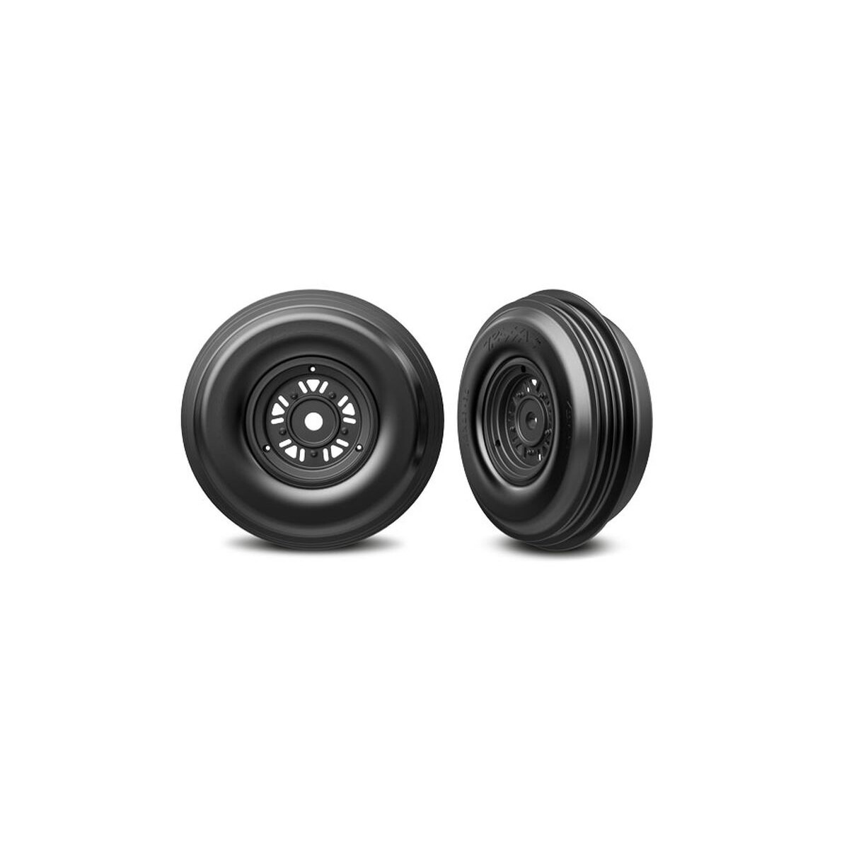 Traxxas Rippen-Reifen vo auf Felge schwarz TRX10971