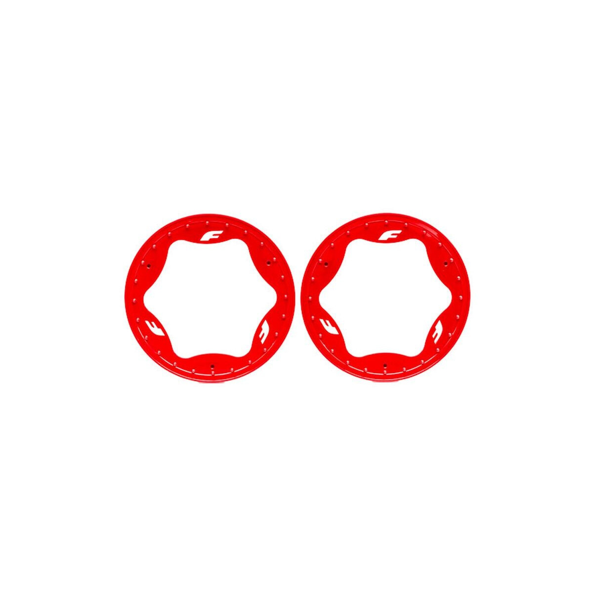 Traxxas Beadlock-Ringe hi rot TRX10977-RED