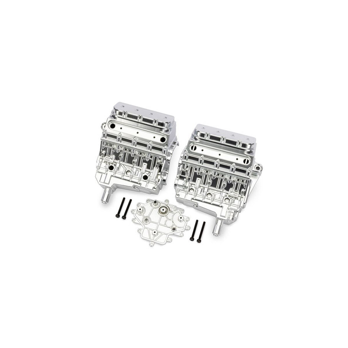 Traxxas Motorblock satin chrome TRX10981-SATIN