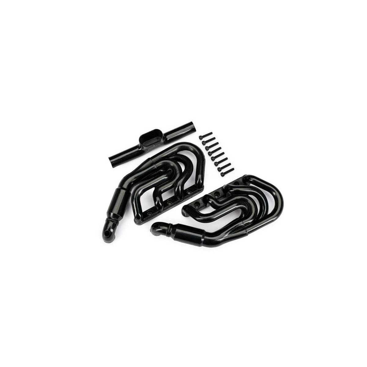Traxxas Auspuff +KT TRX10982-BLK