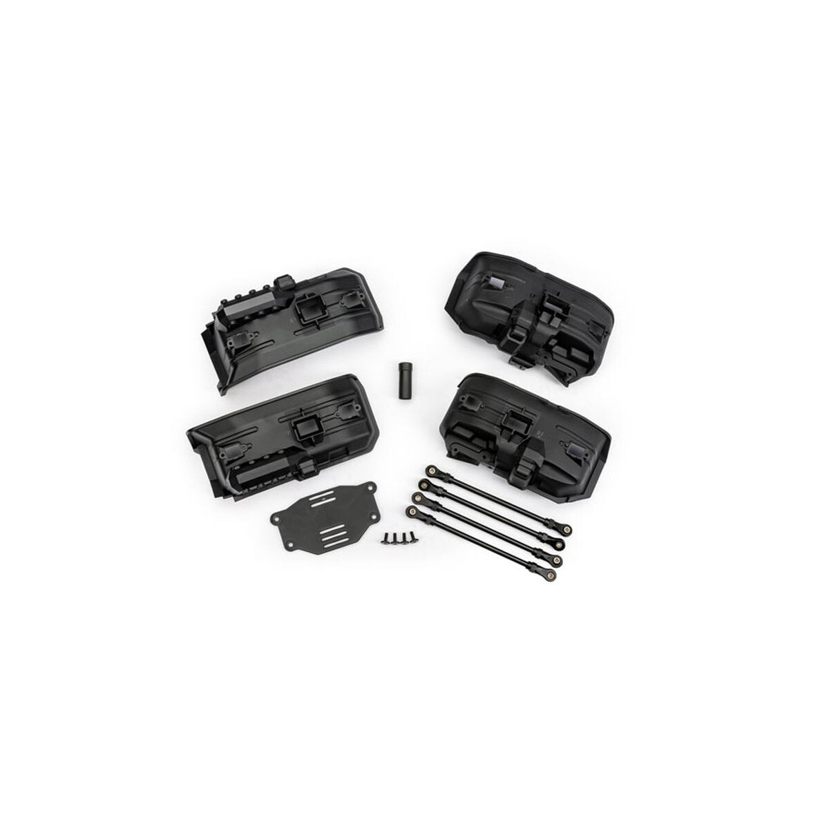 Traxxas Chassis Umbaukit von lang auf kurzen Radstand...